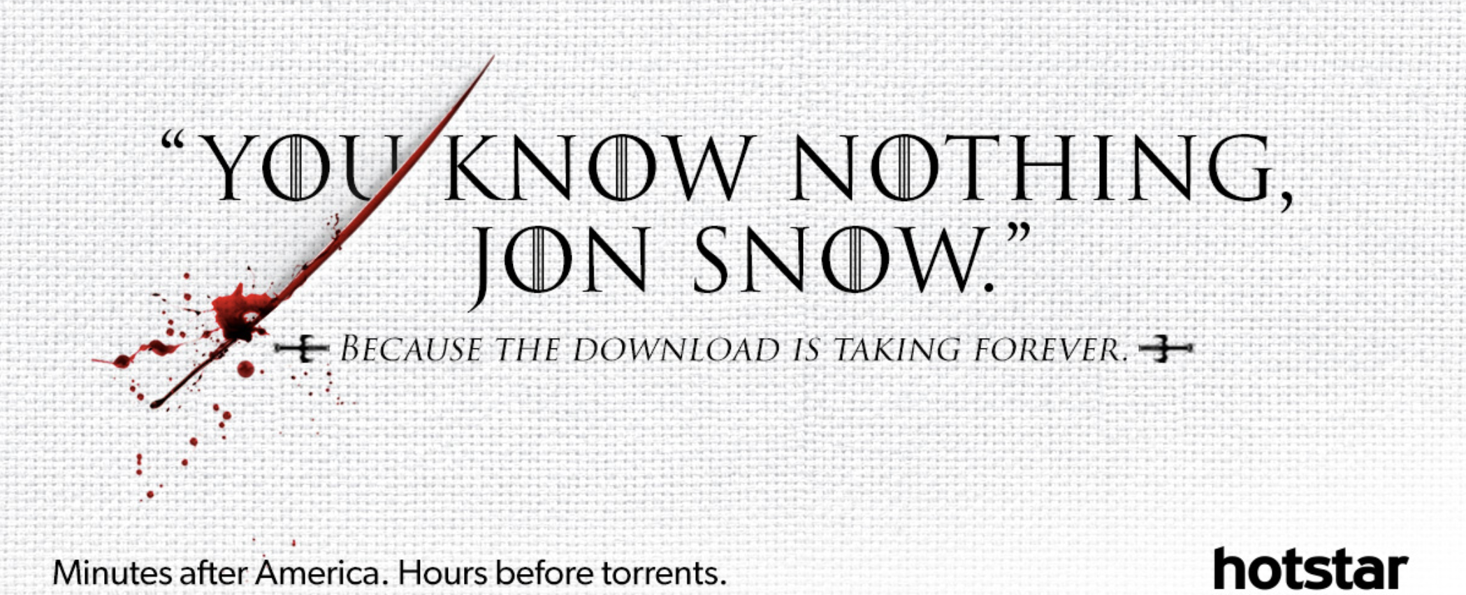 Torrents Morghulis