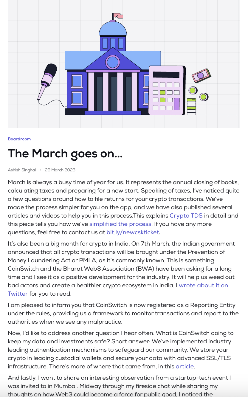 The March Goes On