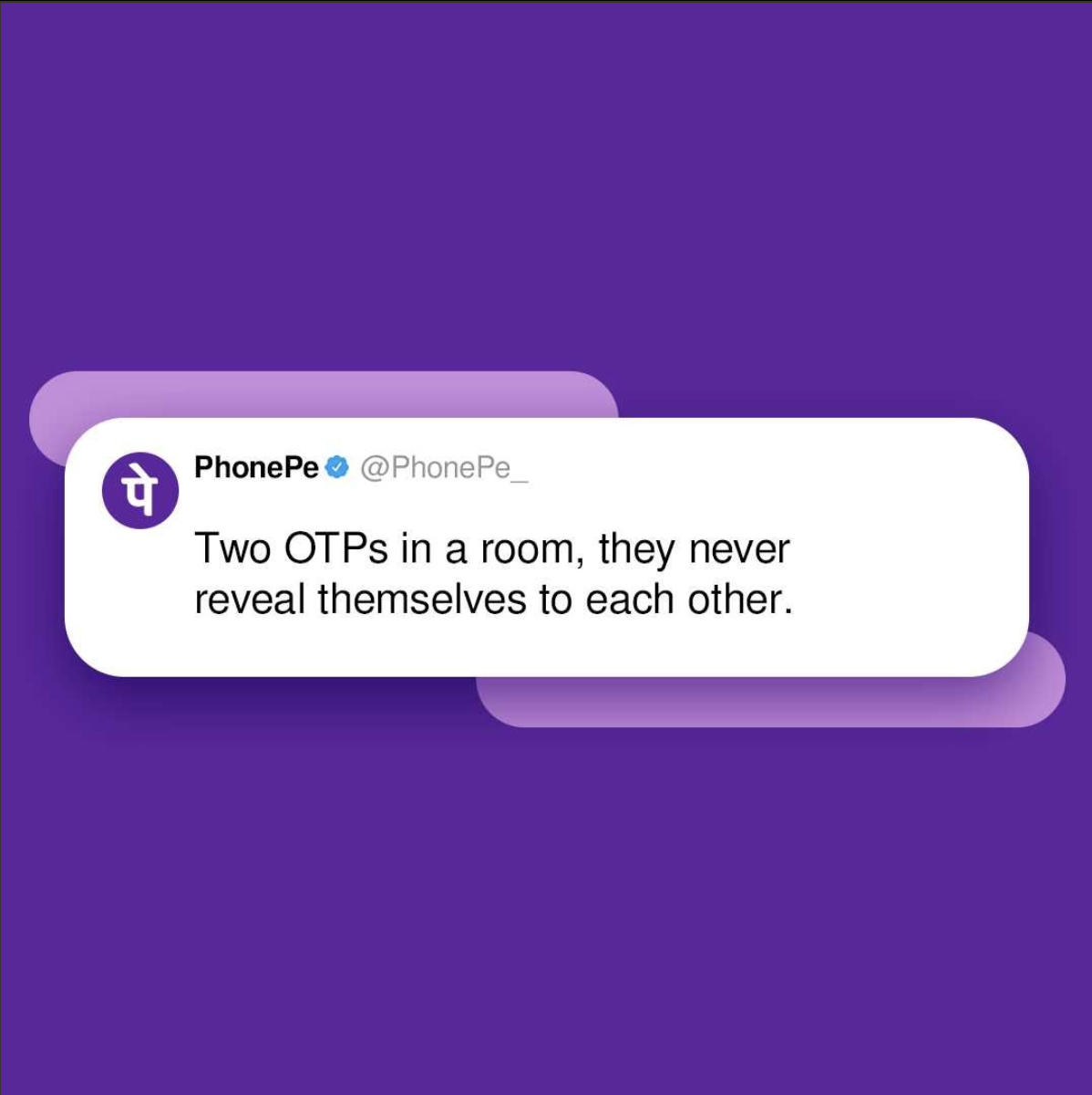 PhonePe OTP tweet
